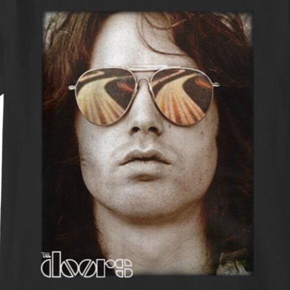 The Doors Jim Morrison Aviators Pose Graphic T-Shirt Music Fan Gift Streetwear05 - Picture 2 of 5
